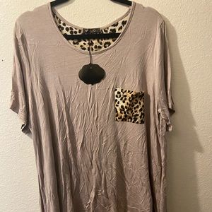 Animal print shirt